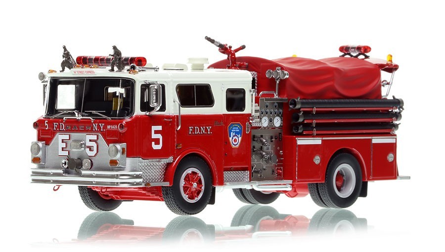 1/50 Fire Replicas FDNY 1984 Mack CF Engine 5 Manhattan (114-5) New