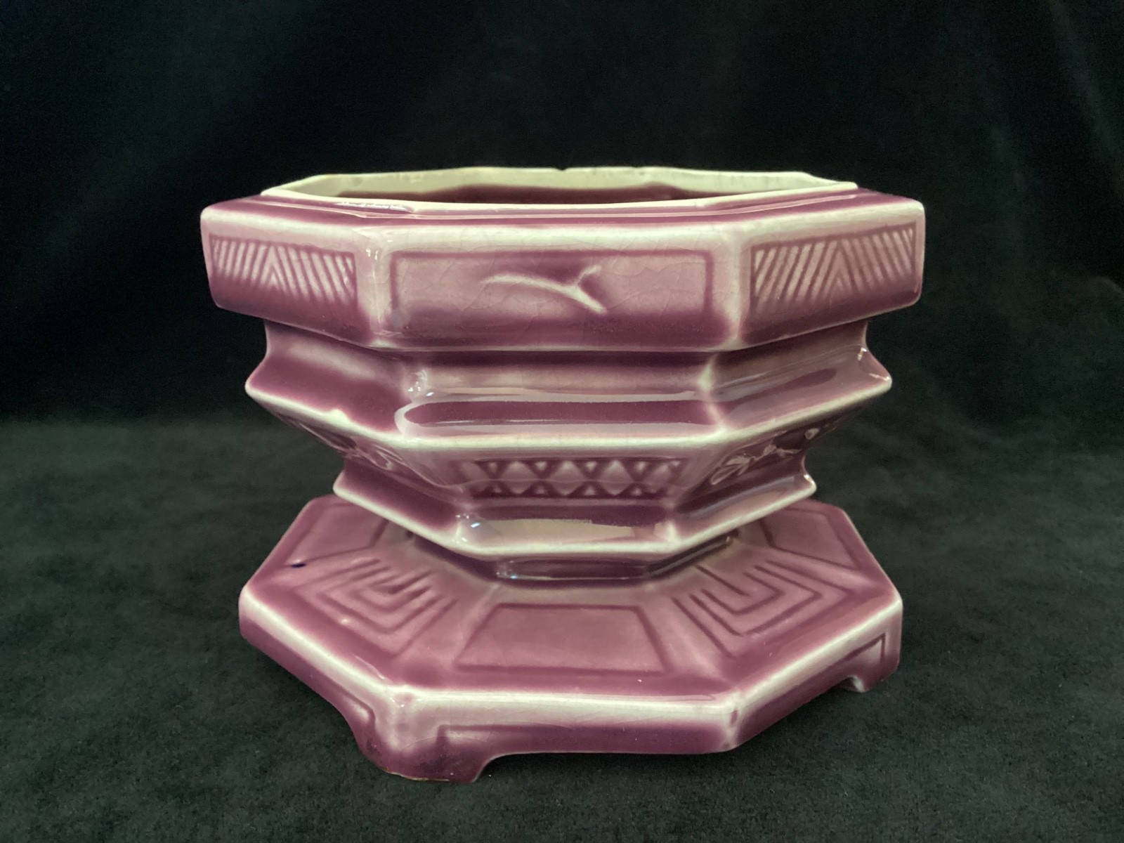 Erphila Fayence - Germany - #651 - Purple Vase