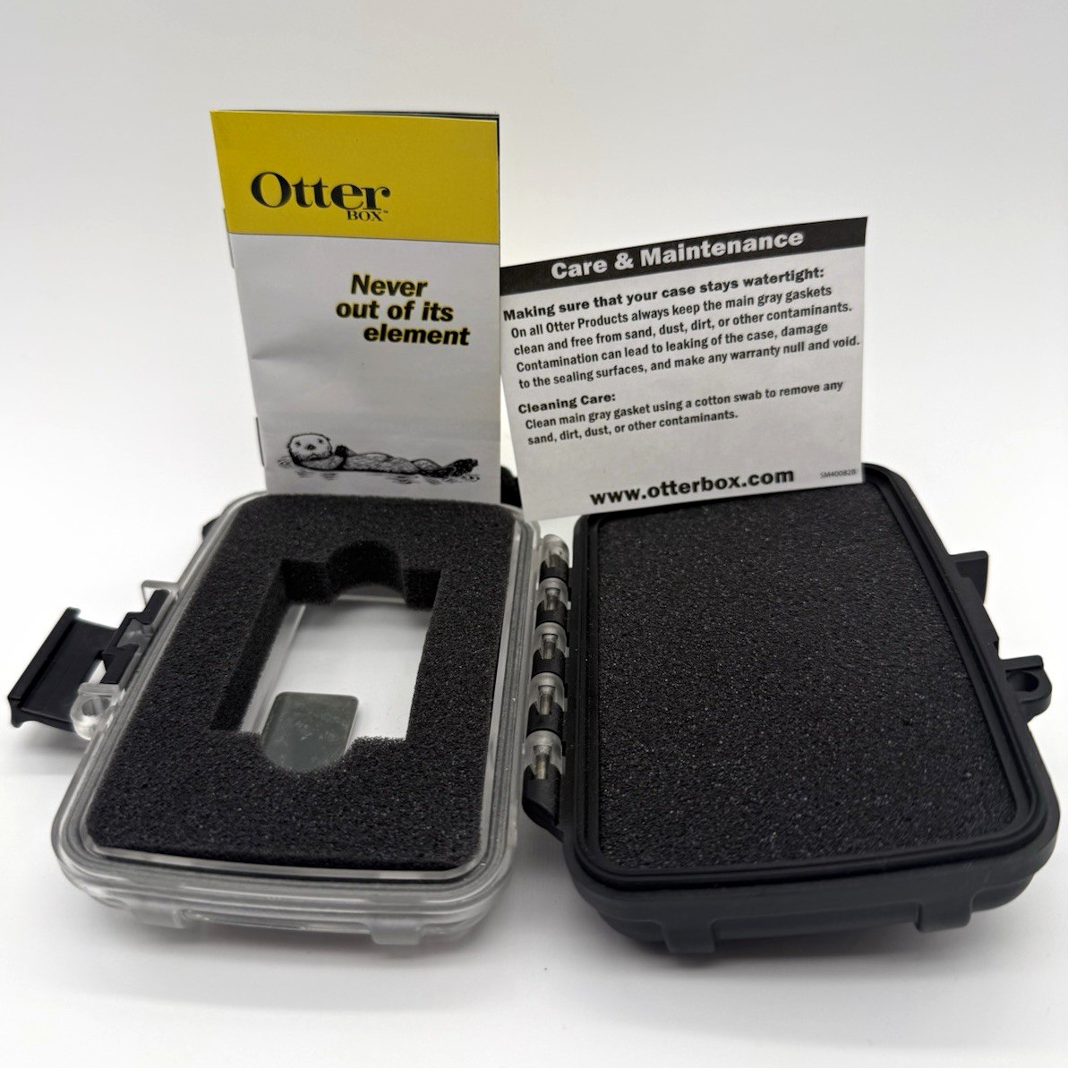 Vintage Zippo OtterBox Cargo Case NOS Unused DOT-E 14194 Lighter Travel Case