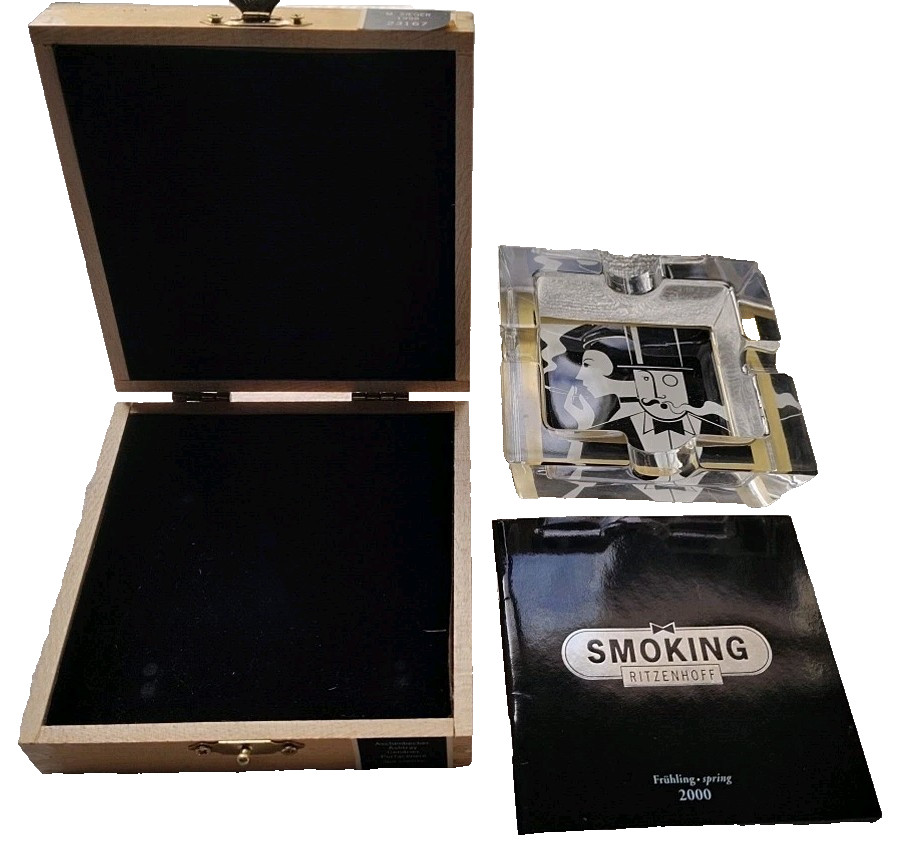 RITZRNHOFF 1998 MICHAEL SIEGER 4 SLOT CIGAR ASHTRAY 23167 RITZRNHOFF 1998 MICHAEL SIEGER 4 SLOT CIGAR ASHTRAY 23167