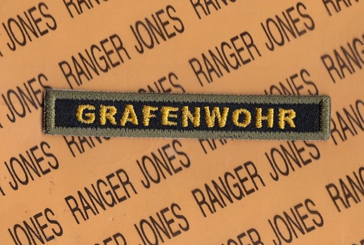 US Army Armored Tank GRAFENWOHR Germany Armor tab ~4\