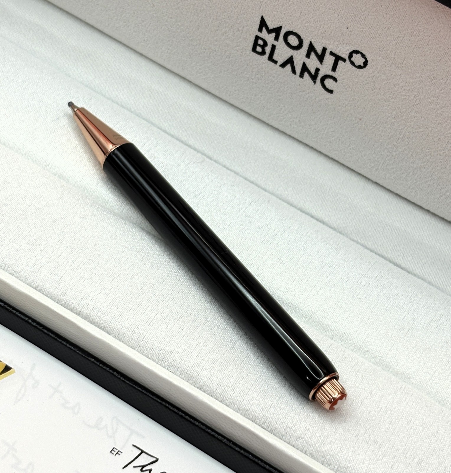 Premium Montblanc - Heritage Rough et noir Baby Edition - Ballpoint Pen With Box