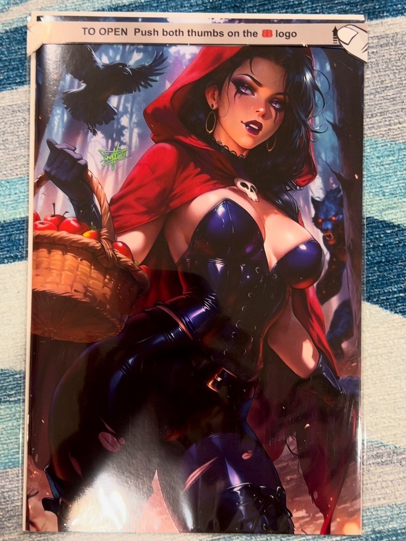 🍑 Little Red Riding Hood (Artist Alley Comics 2026) VIRGIN NICE Dhaxina RARE