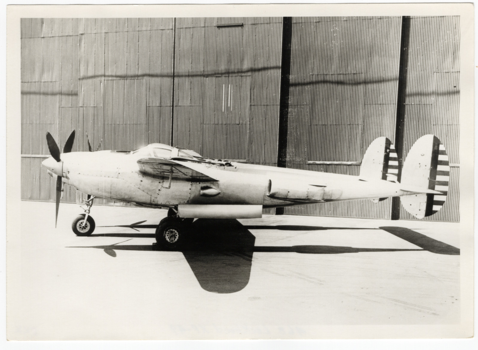 Lockheed XP-49 7x5 Photo: Only One Ever Built, None Survive Today Lockheed XP-49 7x5 Photo: Only One Ever Built, None Survive Today
