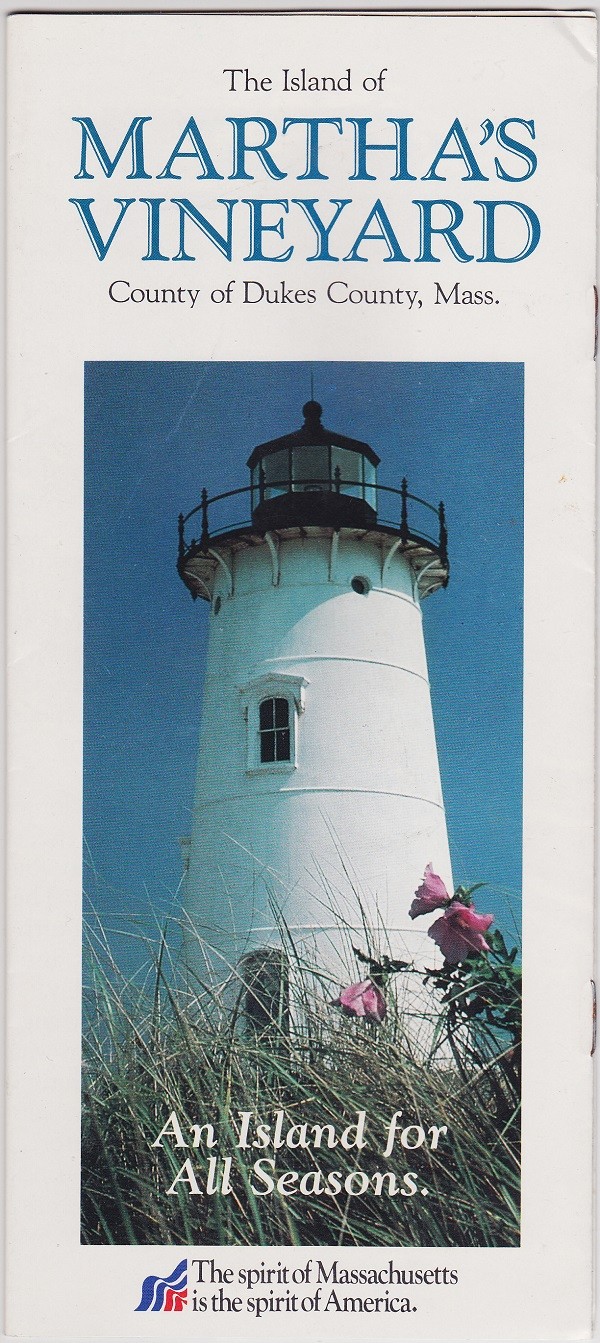 1970\'s Martha\'s Vinyard Tourism Promotional Brochure