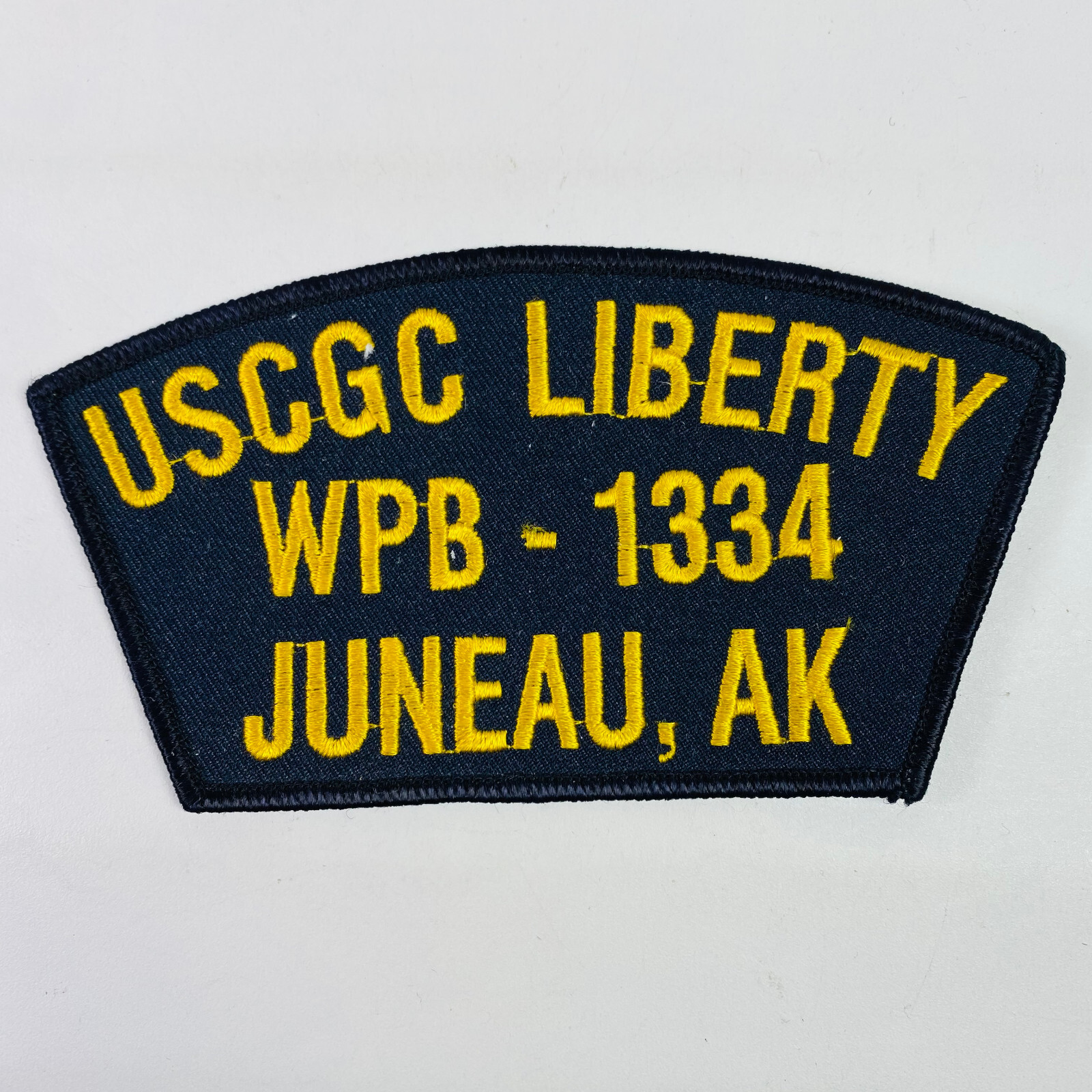 US Coast Guard Cutter Liberty WPB-1334 Juneau Alaska USCGC Hat Patch D9