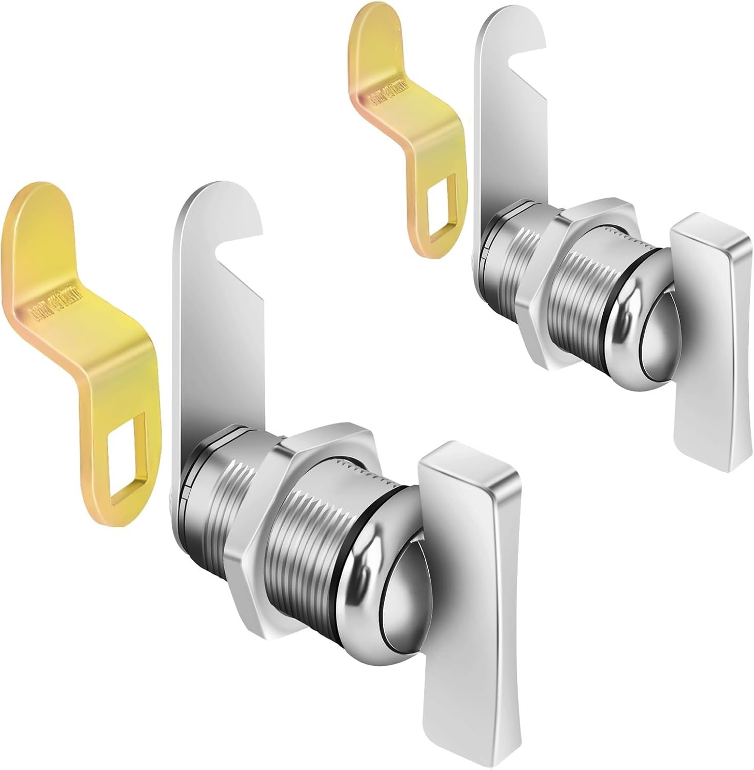 Cam Lock Thumb Operated Offset, 1-1/8” Cabinet Locks 2PCS RV Compartment Lock... Cam Lock Thumb Operated Offset, 1-1/8” Cabinet Locks 2PCS RV Compartment Lock...