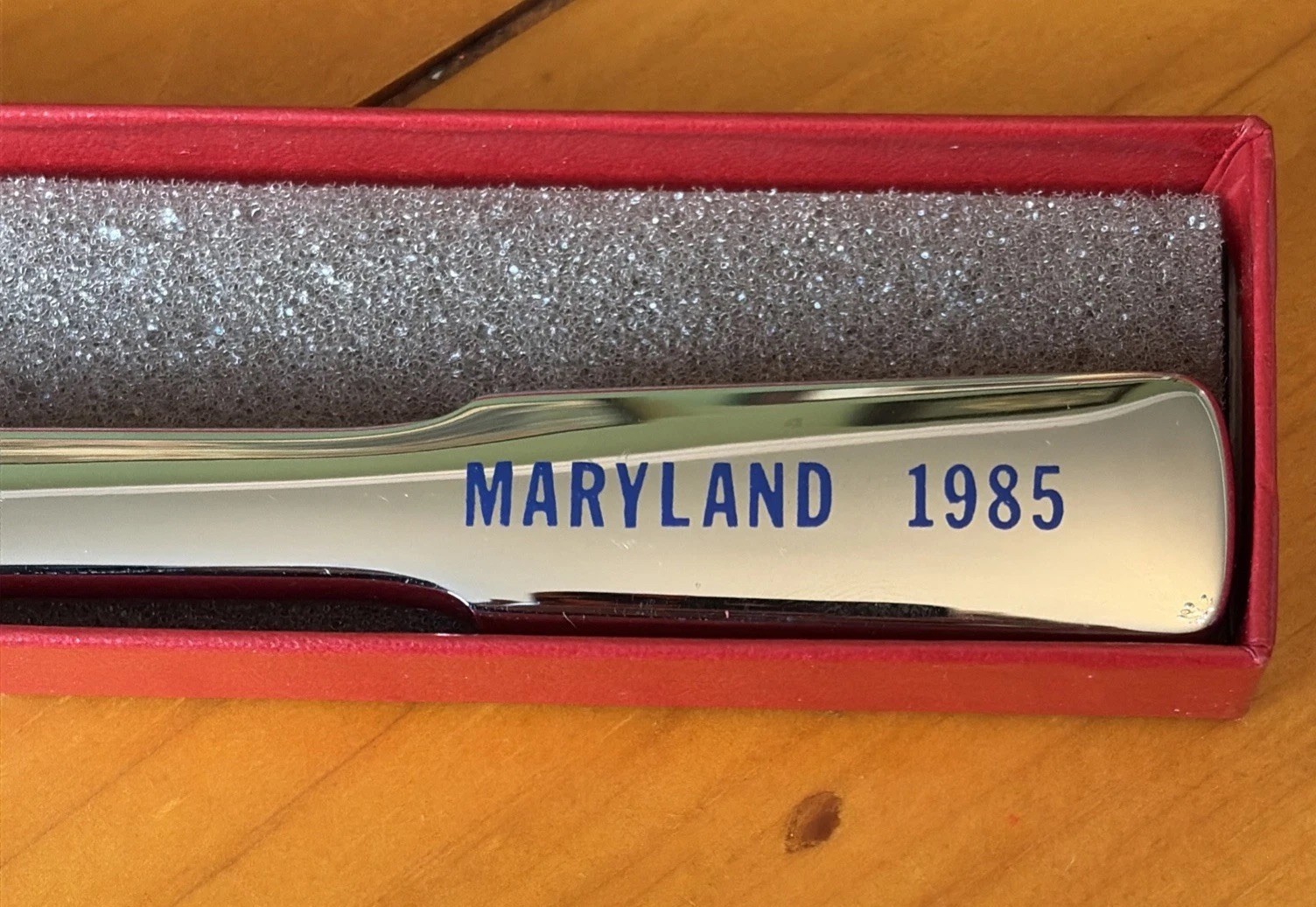 Stainless Letter Opener Carvel Hall Maryland 1985