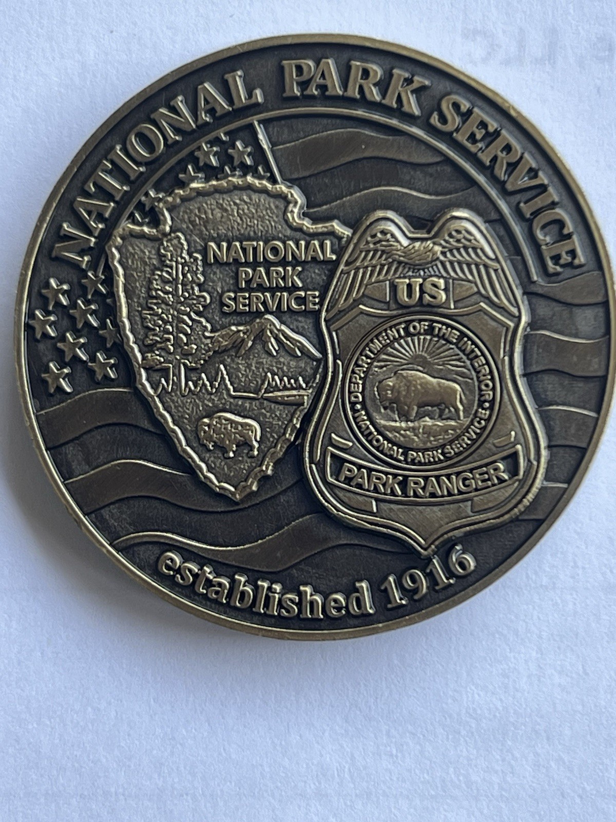 U.S. National Park Service NPS Challenge Coin Law Enforcement Ranger New. U.S. National Park Service NPS Challenge Coin Law Enforcement Ranger New.