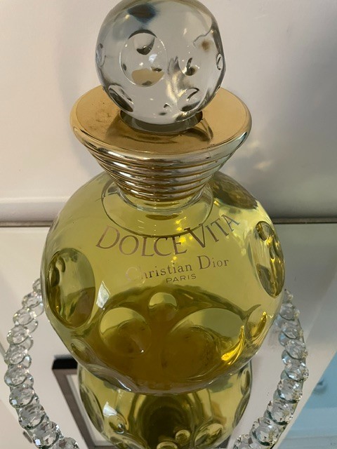 Christian Dior Dolce Vita FACTICE Perfume Bottle 14.5\ Christian Dior Dolce Vita FACTICE Perfume Bottle 14.5\