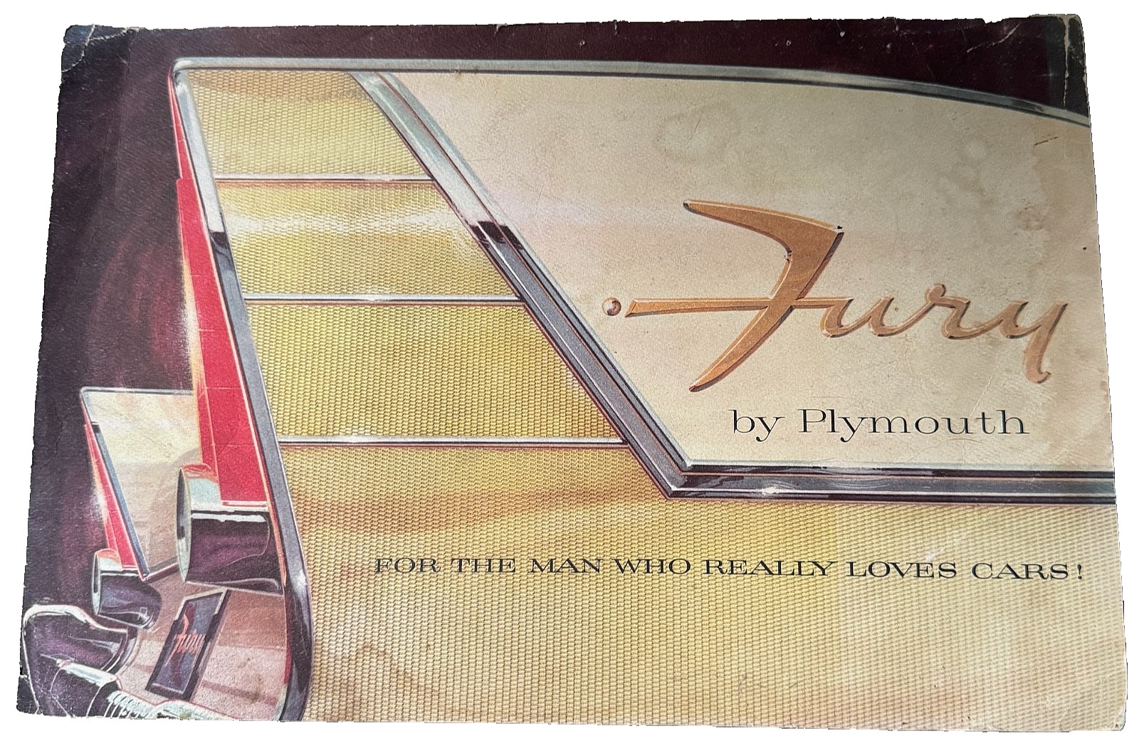 Original 1957 Plymouth Fury HUGE Deluxe Sales Brochure 57 Dealership Promo Paper Original 1957 Plymouth Fury HUGE Deluxe Sales Brochure 57 Dealership Promo Paper