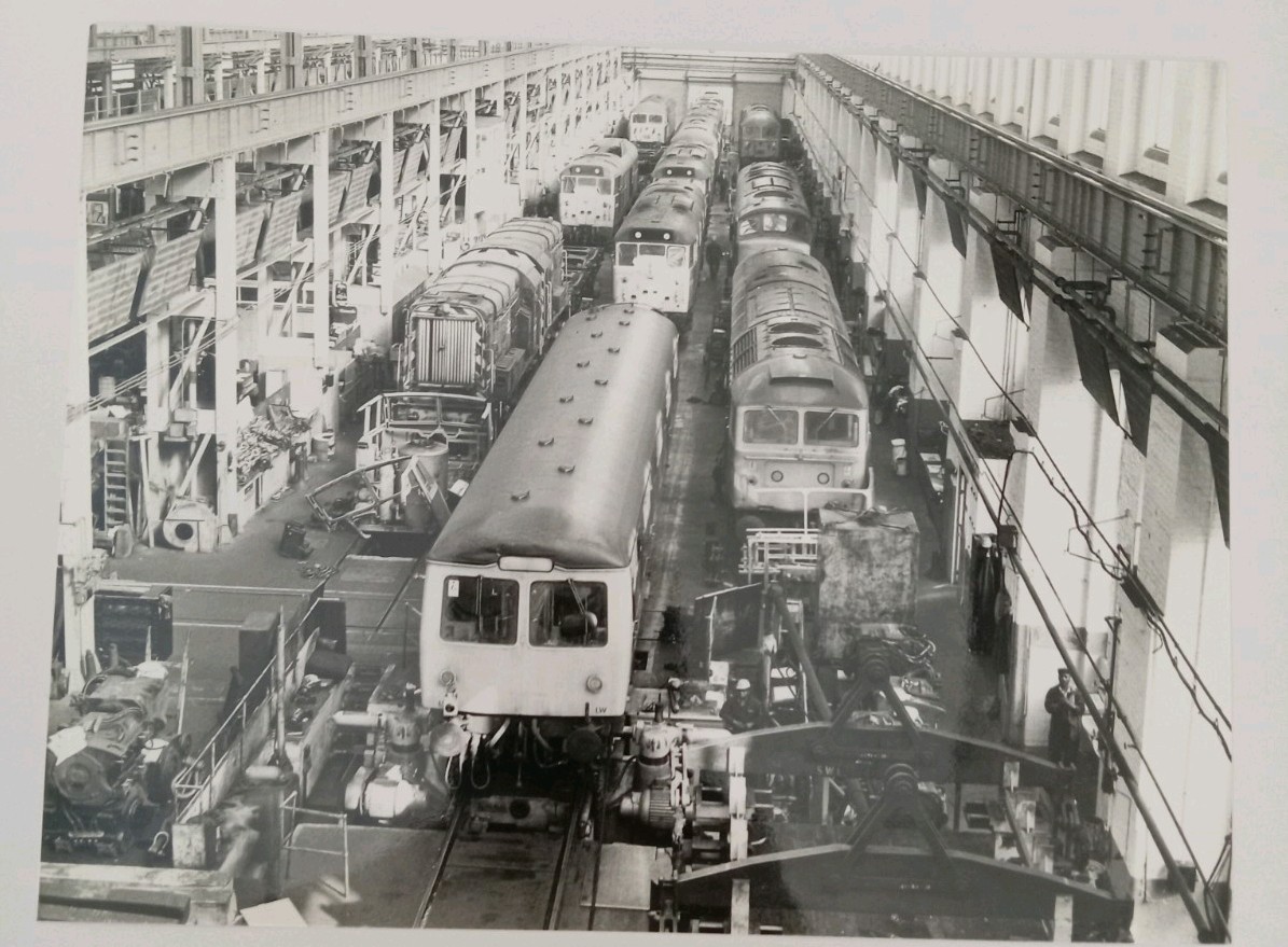 Vintage 1978 British Rail Stratford Diesel Depot Press Photo - Underfloor Lathe Vintage 1978 British Rail Stratford Diesel Depot Press Photo - Underfloor Lathe