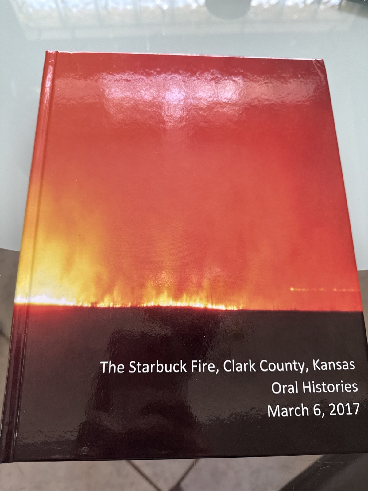 Ashland Kansas - Starbuck Fire Book - New