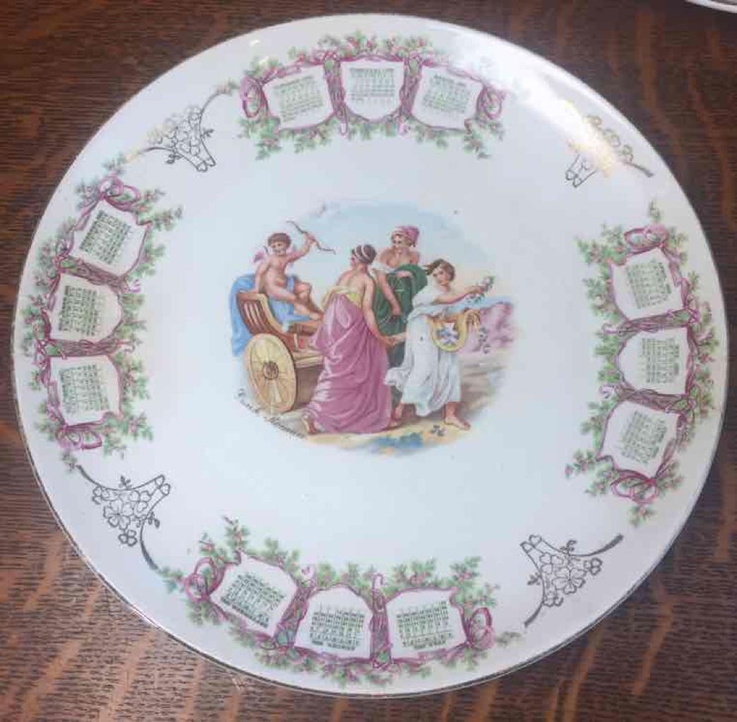 Antique 1910 Grach Roman Signed 9 1/4\