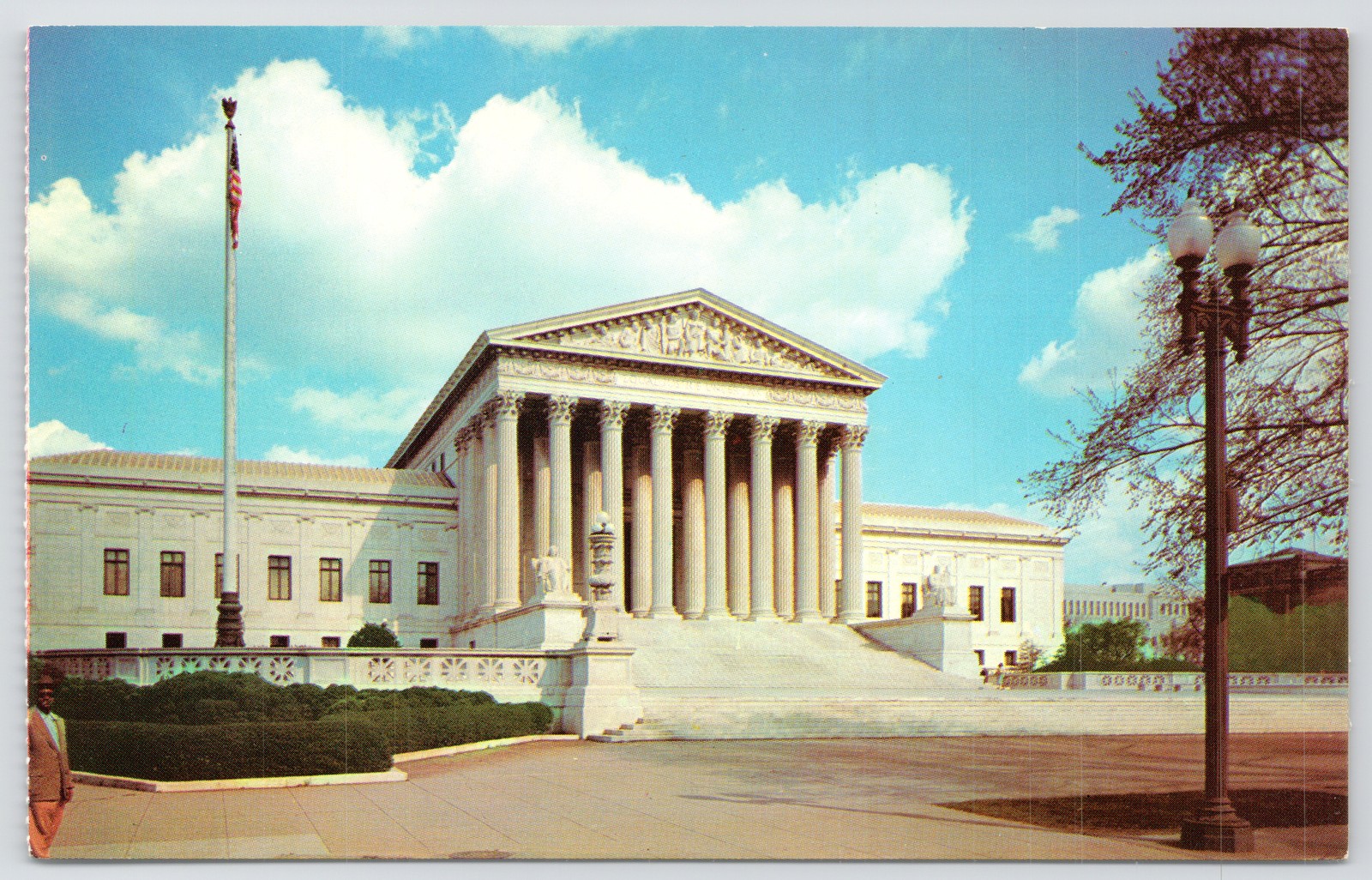 U.S. Supreme Court Building Washington DC Photochrome Vintage Postcard