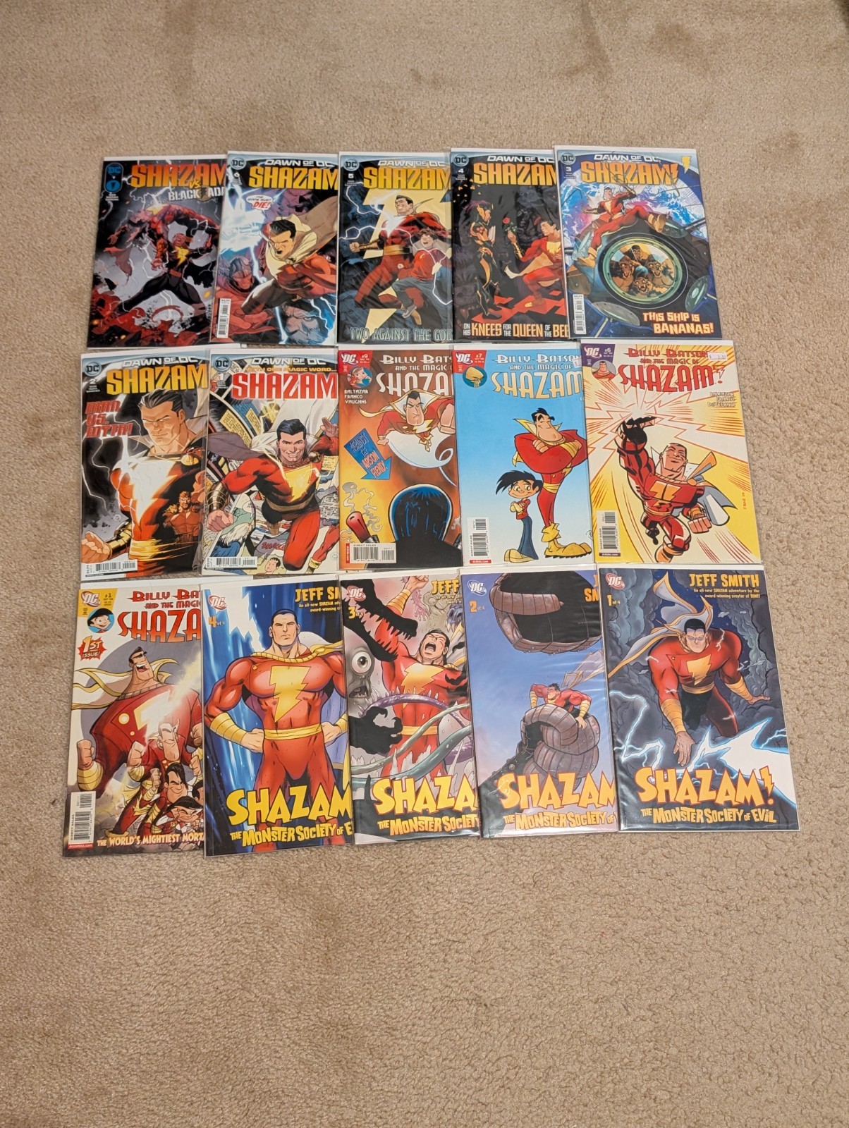 Shazam (DC Comics) 15 Issue Lot