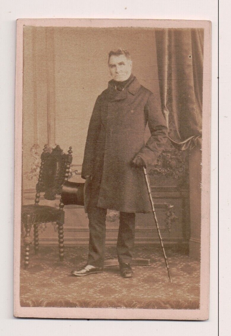 Vintage CDV Joseph W. Henley British Conservative politician by Clarkington  
