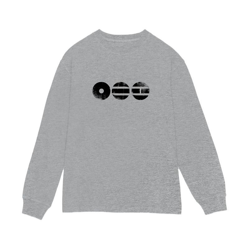 BTS Long Sleeve T-Shirt Gray Size Medium