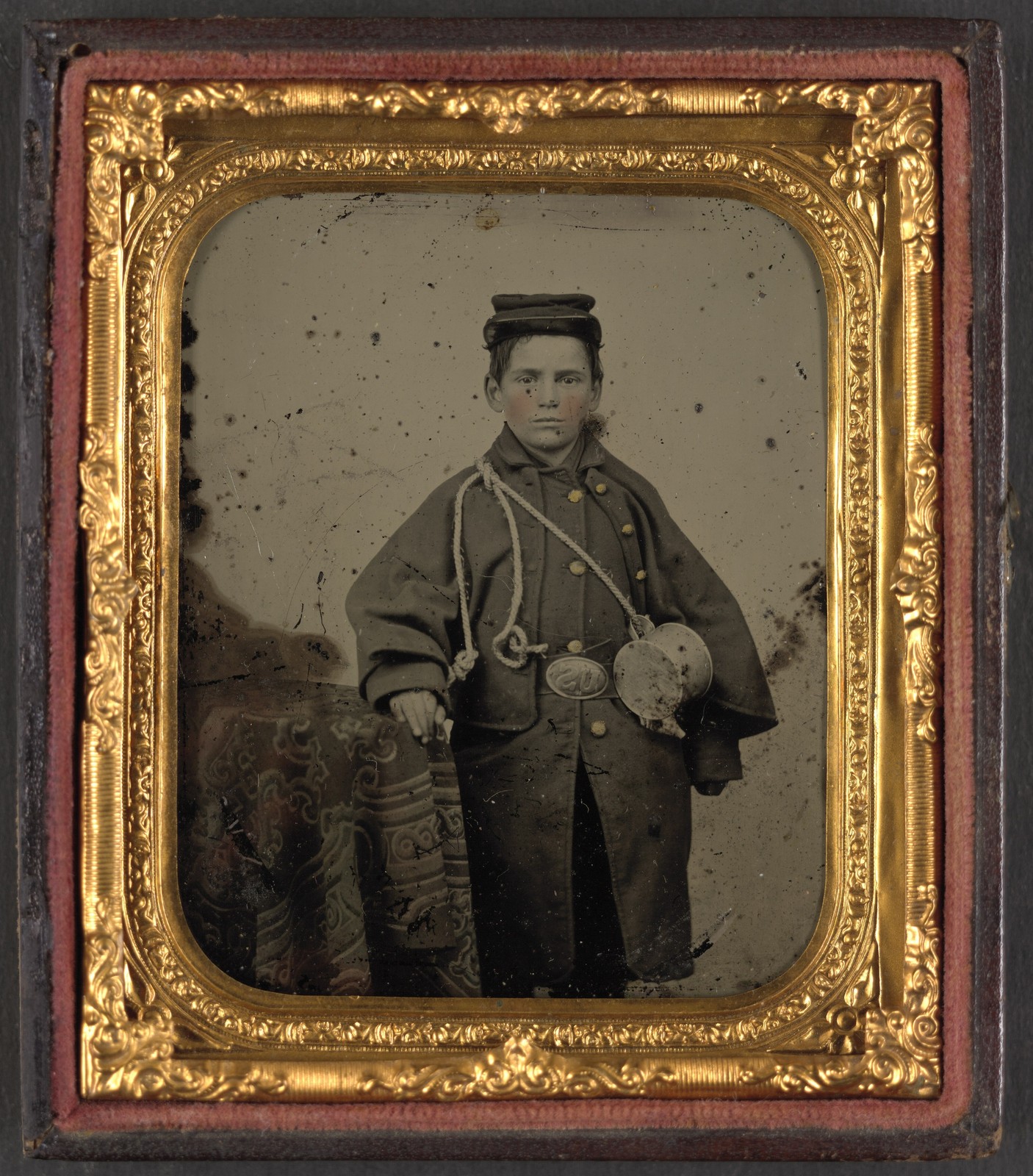 Union Army Drummer Boy 1863 Vintage Military Photo Reprint Wall Art Union Army Drummer Boy 1863 Vintage Military Photo Reprint Wall Art