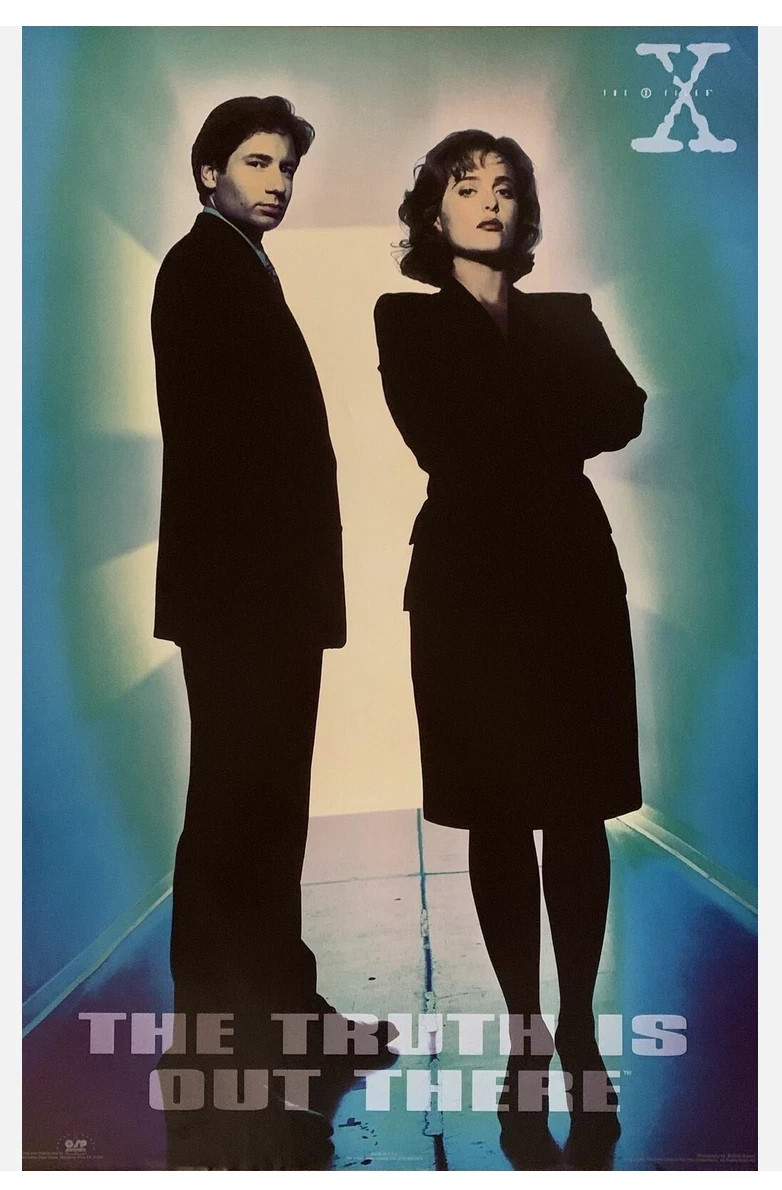 X-Files The Truth Is Out There 1995 Out of Print Poster 23 X 35 BRAND NEW X-Files The Truth Is Out There 1995 Out of Print Poster 23 X 35 BRAND NEW