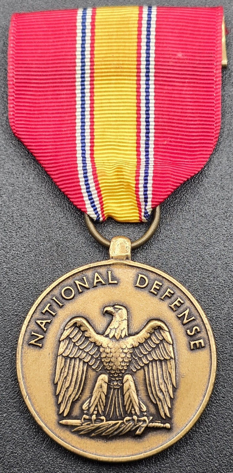 Vintage U.S. National Defense Service Medal United States Of America Military 