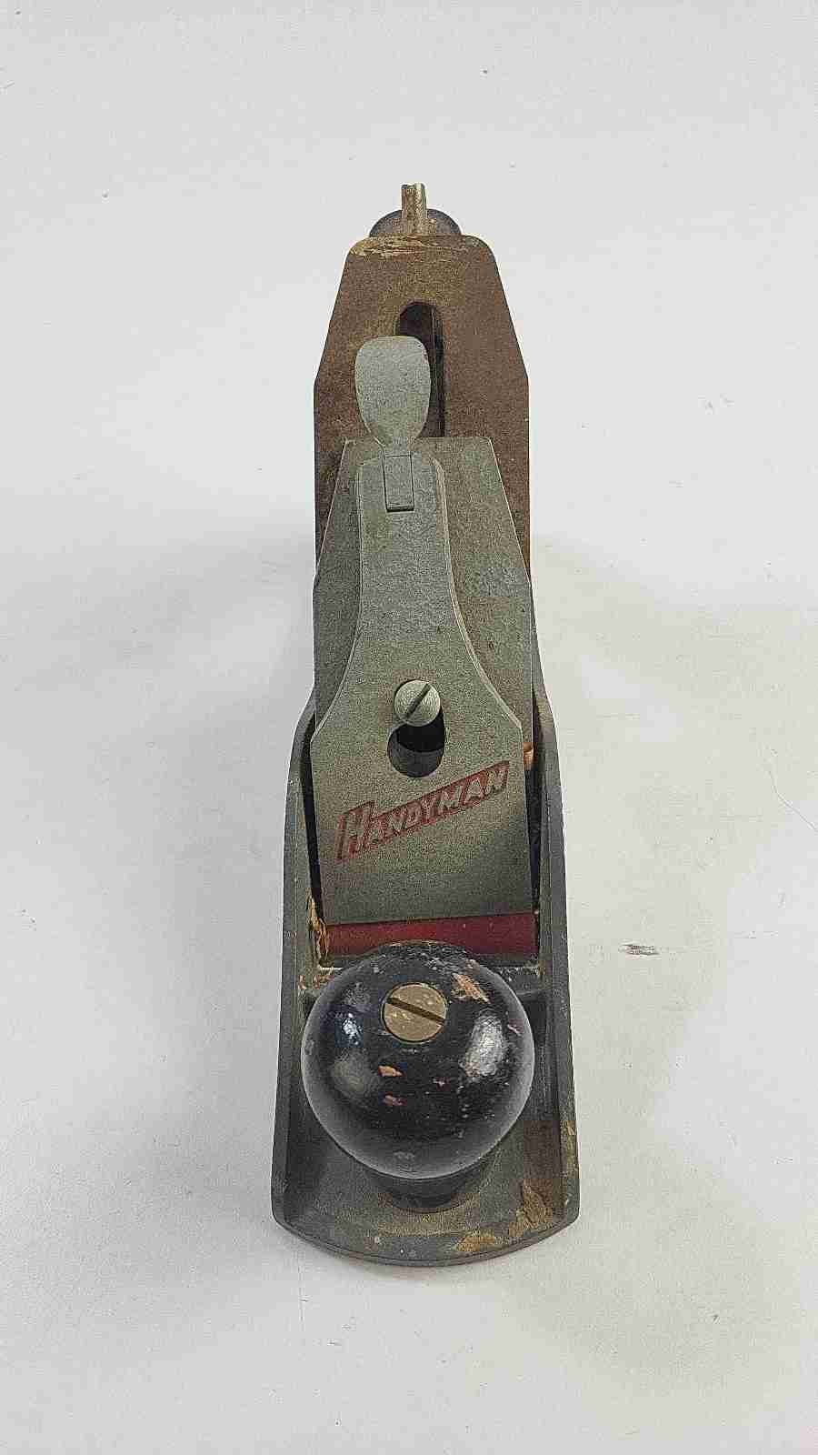 Vintage Stanley Handyman Wood Shaving Plane Woodworking Carpentry
