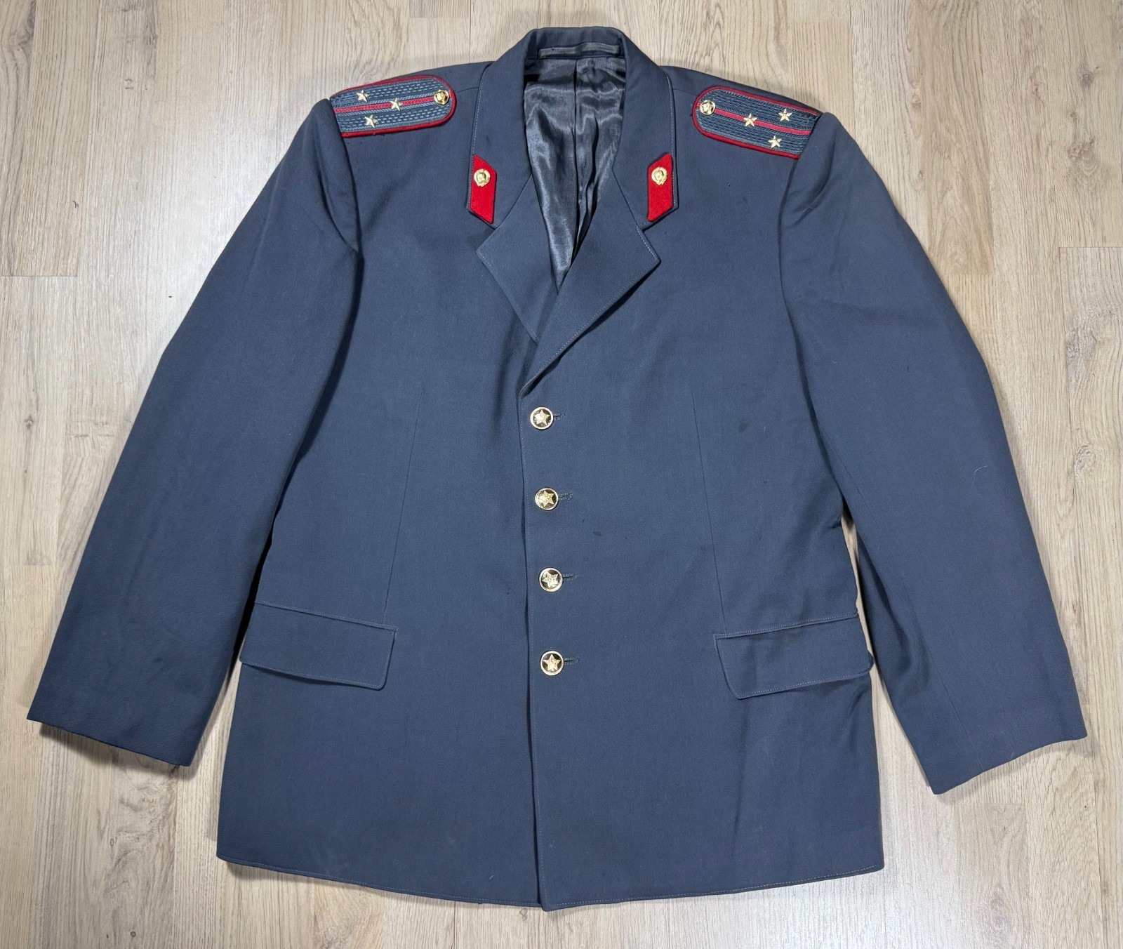 Vintage Soviet Union MVD Internal Police Troops Uniform Tunic Jacket USSR Vintage Soviet Union MVD Internal Police Troops Uniform Tunic Jacket USSR