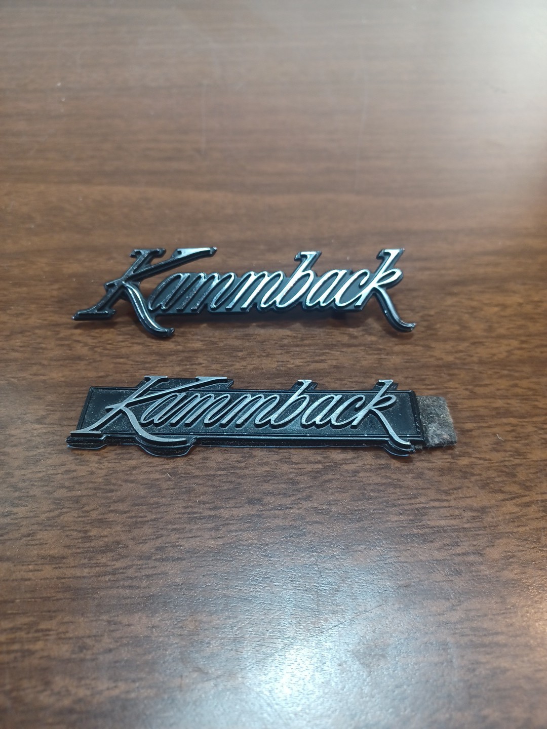 VTG Chevrolet Kamback  Emblem Set Vntage 1970s CHEVROLET VEGA KAMBACK N.O.S