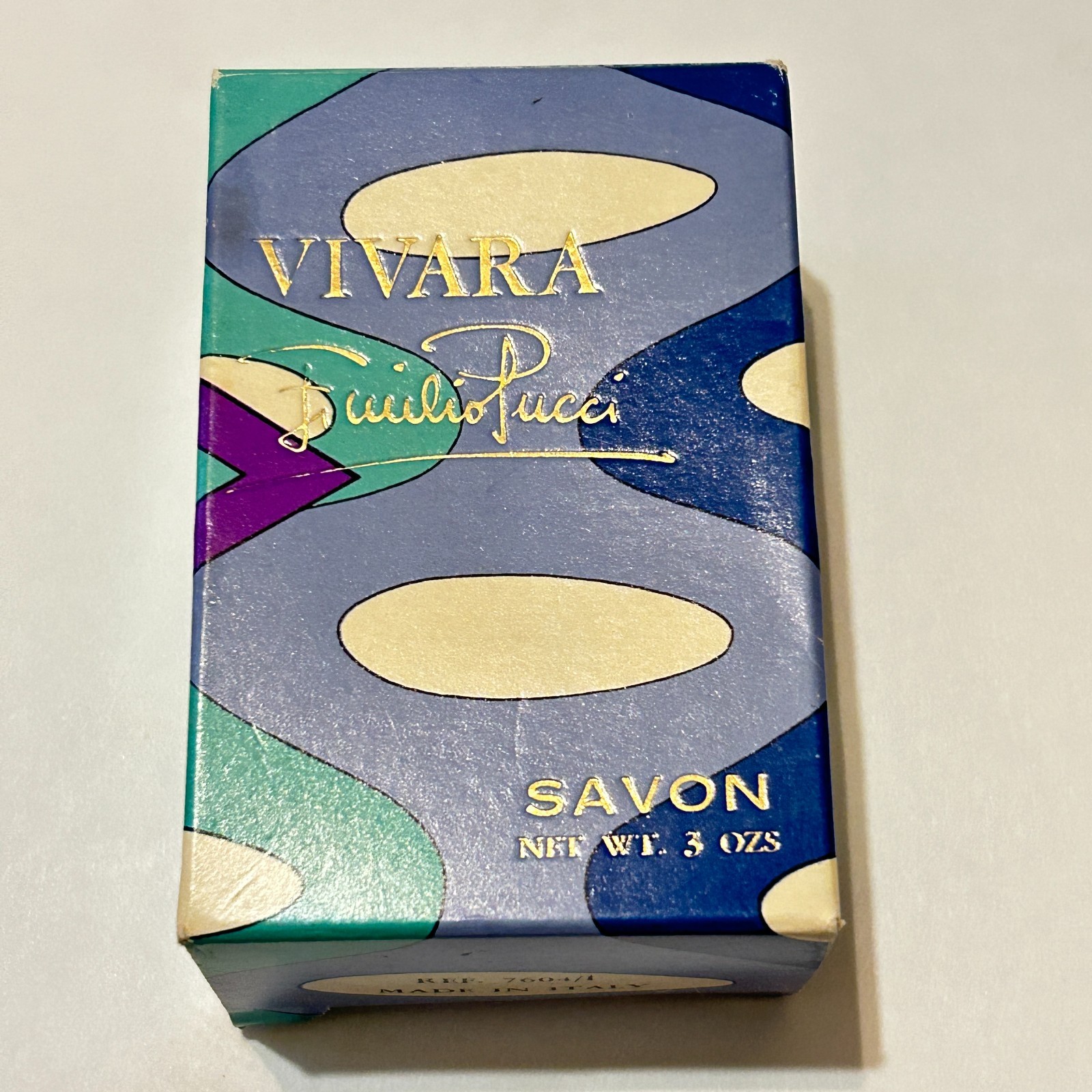 Vtg New Vivara Savon Emilio Pucci Soap 3 oz in Box