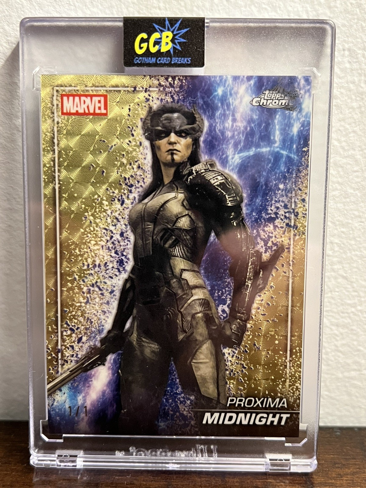 2025 Topps Chrome Marvel Studios #89 Proxima Midnight SUPERFRACTOR 1/1 RARE 2025 Topps Chrome Marvel Studios #89 Proxima Midnight SUPERFRACTOR 1/1 RARE