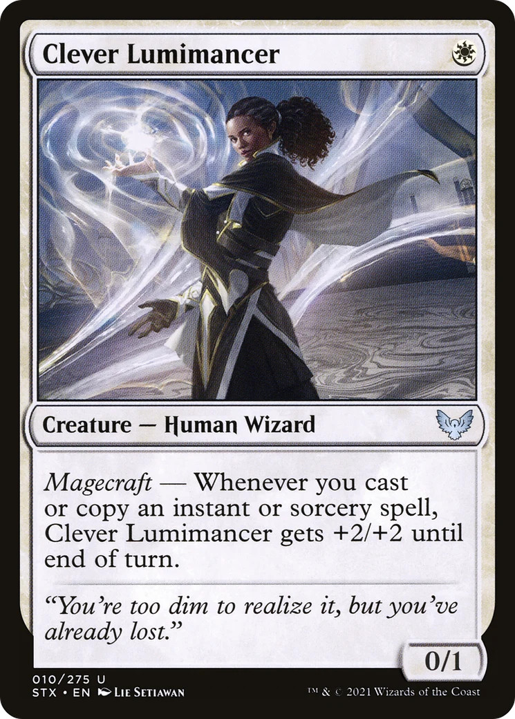 Clever Lumimancer [Strixhaven: School of Mages] Magic MTG