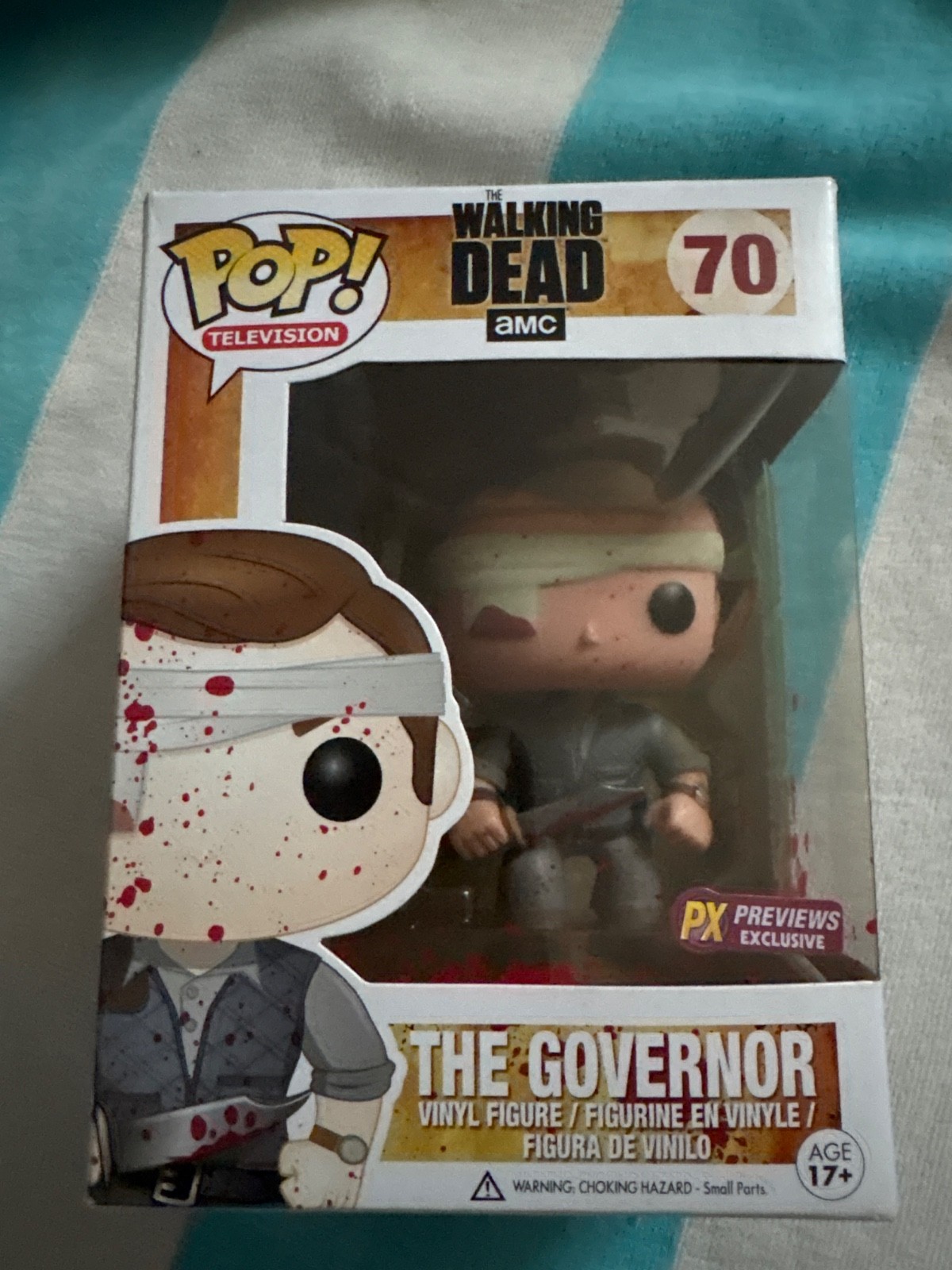 Funko Pop Vinyl: The Walking Dead - The Governor - (Bloody) - Funko (Exclusive)