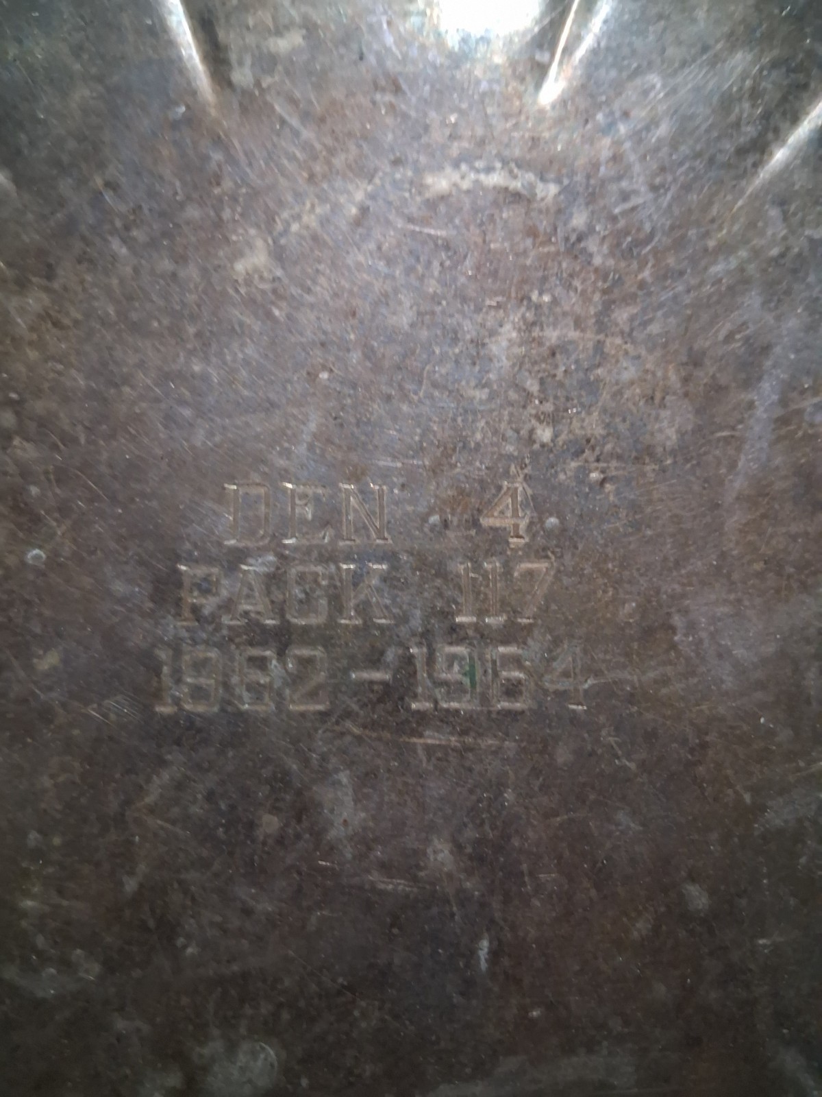 Chippendale International silver company , engraved,  Den 4 Pack 117 1962- 1964
