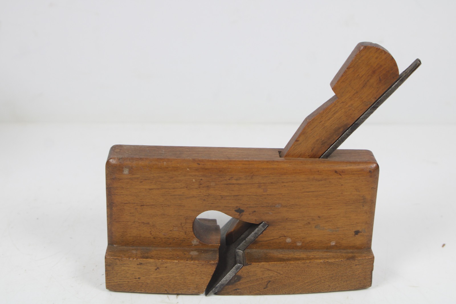 Fine Antique Ca. 1880\'s London Carriage Makers Rebate T-Rabbet Plane Inv#CS39