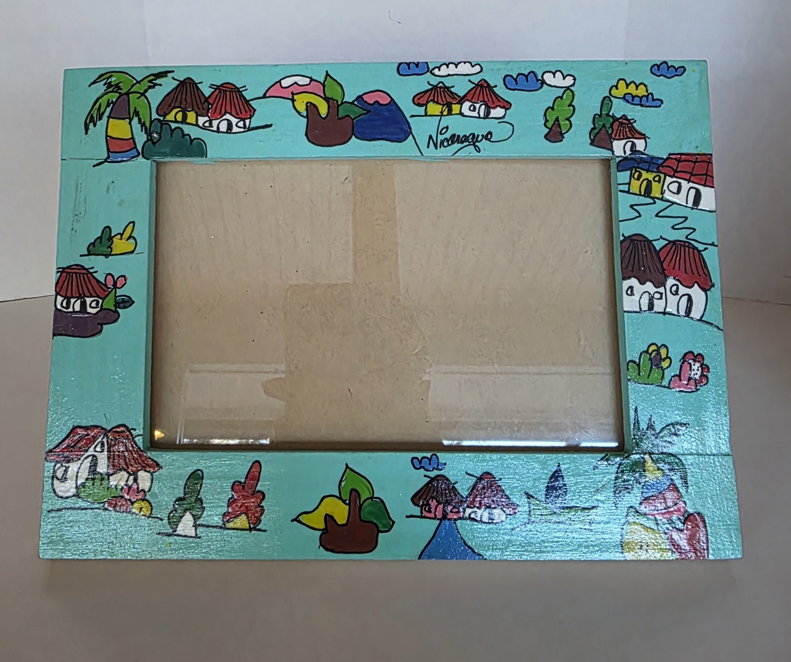 Nicaraguan Hand Painted Folk Art/ Primitivista Painting 10\ Nicaraguan Hand Painted Folk Art/ Primitivista Painting 10\