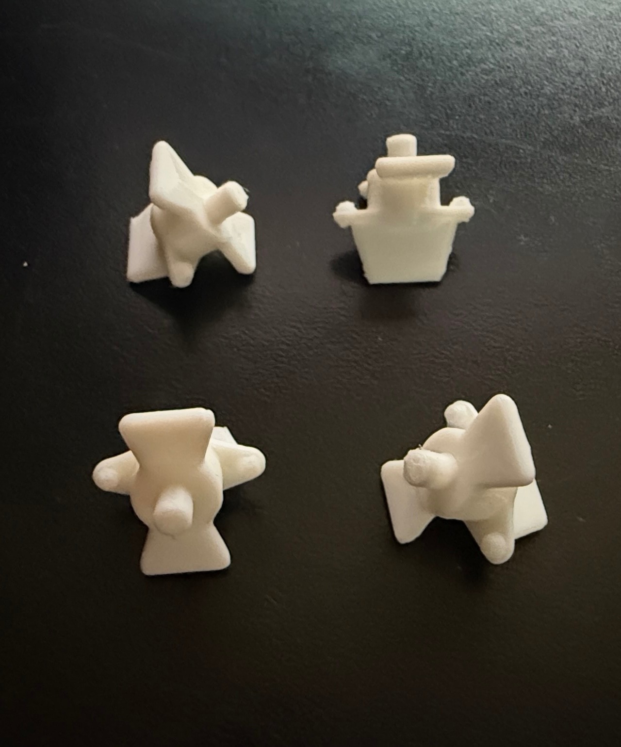 REPRO foot pegs Kenner 1978/1980 Land of the Jawas/Hoth Ice Planet Adventure Set