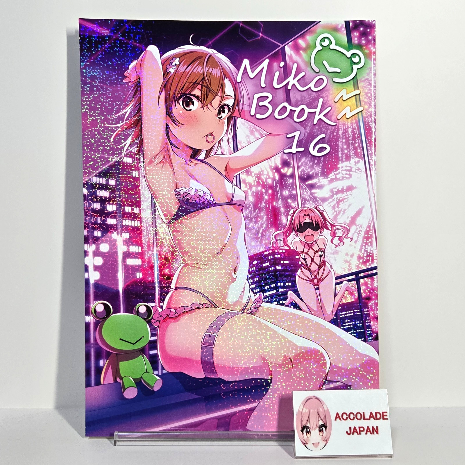 Miko Book 16 Railgun Mikoto Misaka Art Book Isshi Pyuma A4 Doujinshi C108