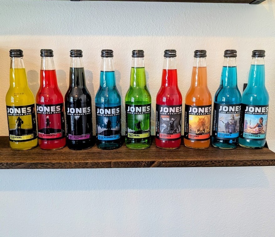RARE 9x MTG Jones Soda Sealed Promo Bottles 2015-2016 Magic the Gathering GP Lot
