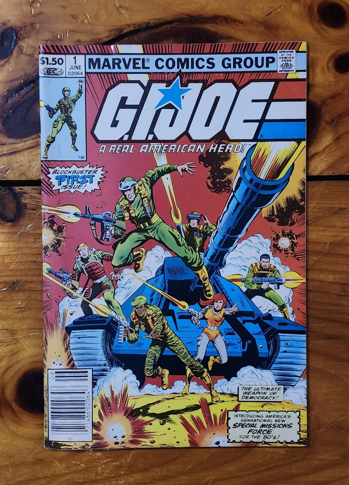 G.I. Joe Issue #1 • Marvel Comics, 1982