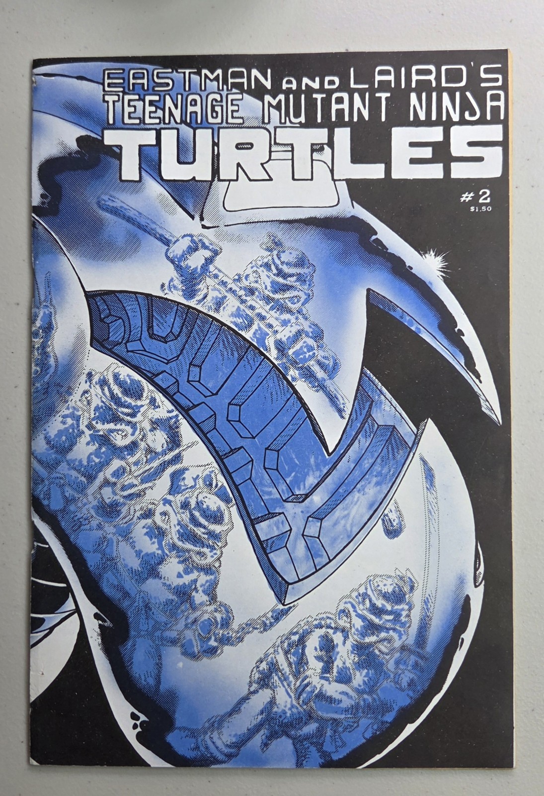 Teenage Mutant Ninja Turtles #2 1st Print High Grade, Mirage Studios Rare 🔑 🔥
