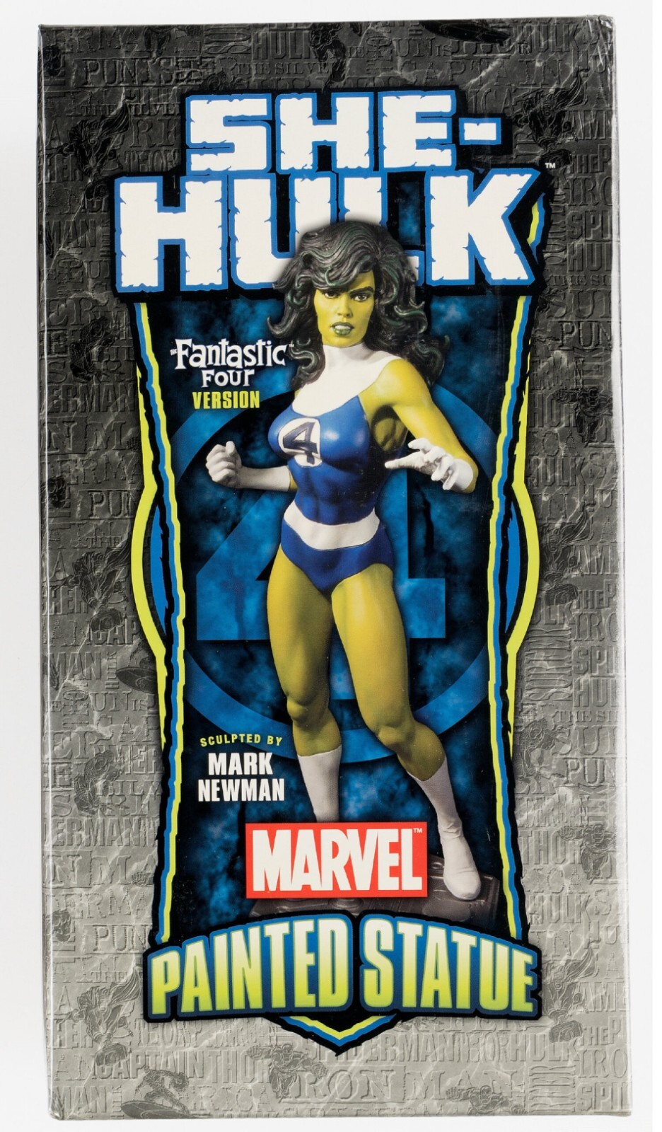 NEW/SEALED Bowen Marvel She-Hulk (Fantastic Four) Version Painted Statue 2007
