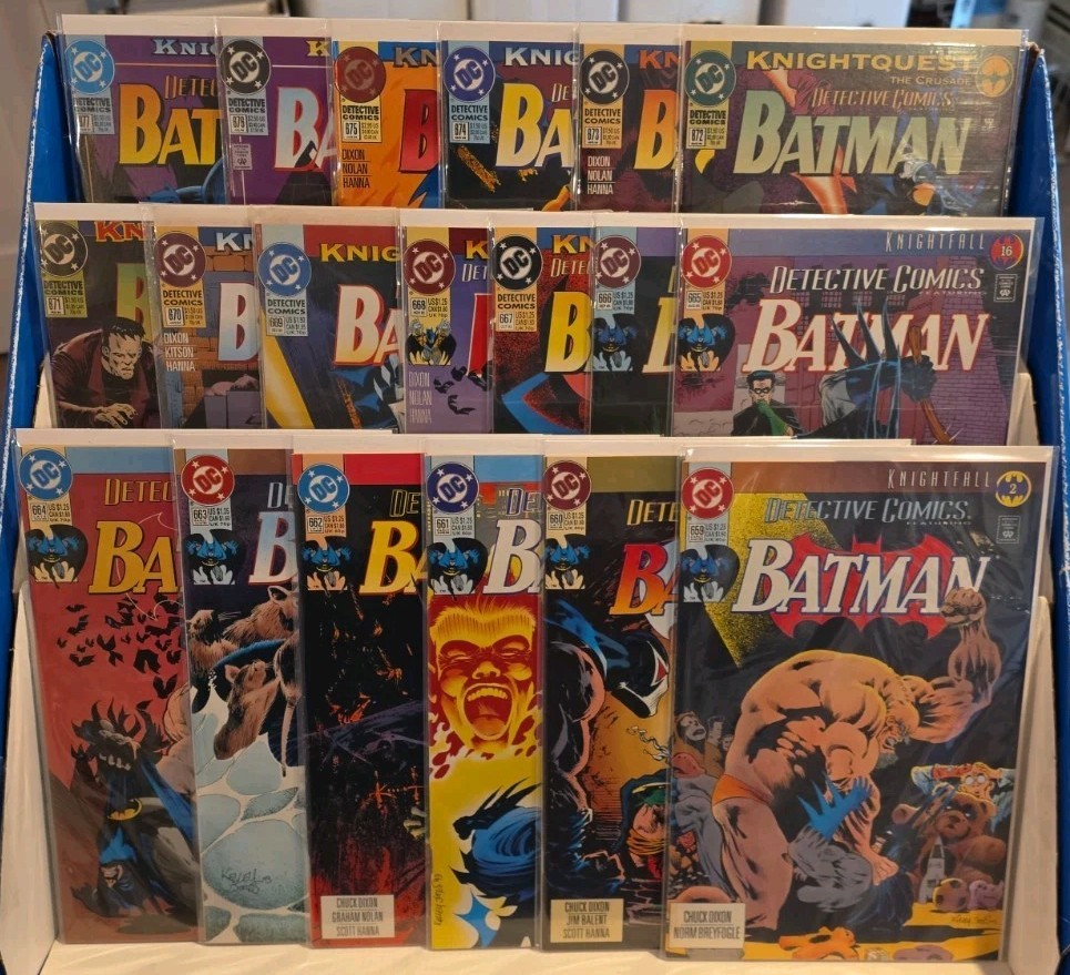 DETECTIVE COMICS #659-677 (DC) KNIGHTFALL KNIGHTQUEST KNIGHTS END/ VF-NM 