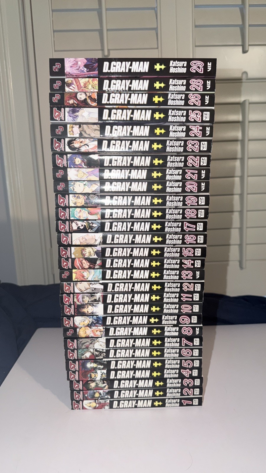 D. Gray-Man English Manga Volumes 1-29 Authentic Advance D.Gray man 1st Printing