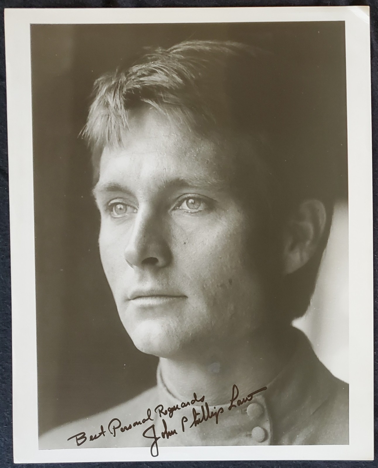 John Phillip Law Autograph Hollywood 8x10 Photograph