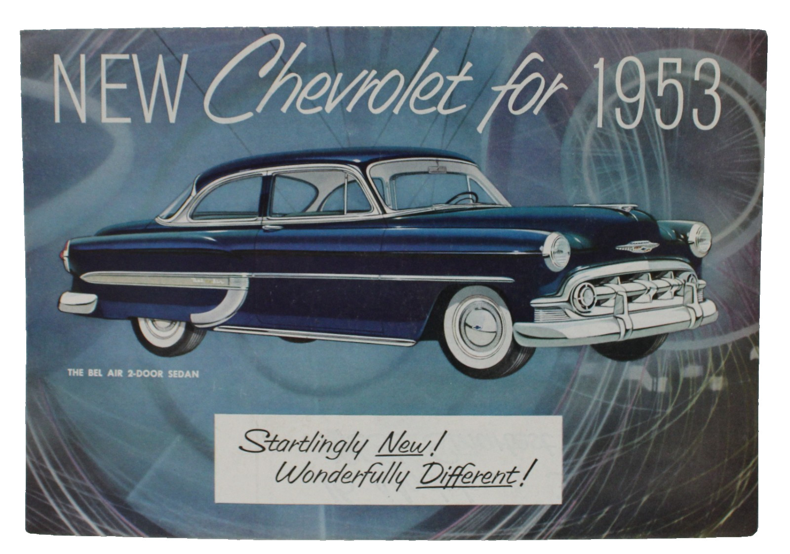 Original 1953 Chevrolet Advertising Full Line Brochure