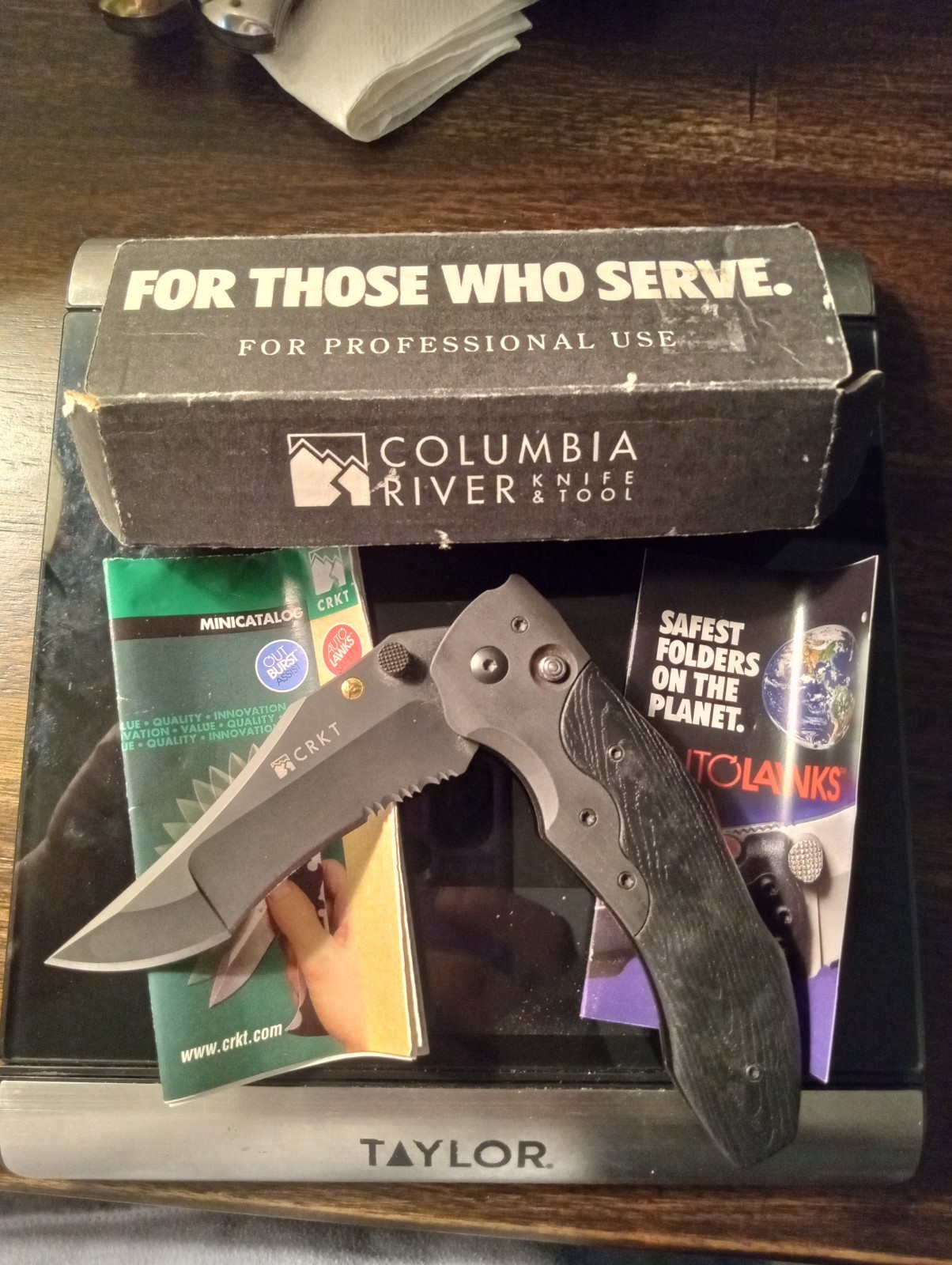 CRKT Knife PHARAOH Columbia River CRKT Knife PHARAOH Columbia River