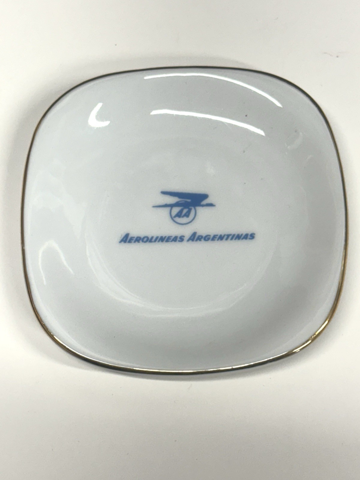 Vintage Verbano Aerolineas Argentinas Collectible Tinket Tray Vintage Verbano Aerolineas Argentinas Collectible Tinket Tray