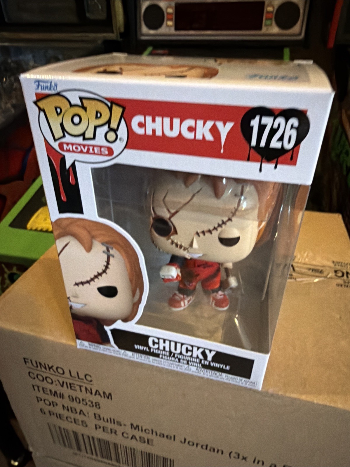 Funko Pop Vinyl: Child\'s Play - Chucky #1726 Valentines Day