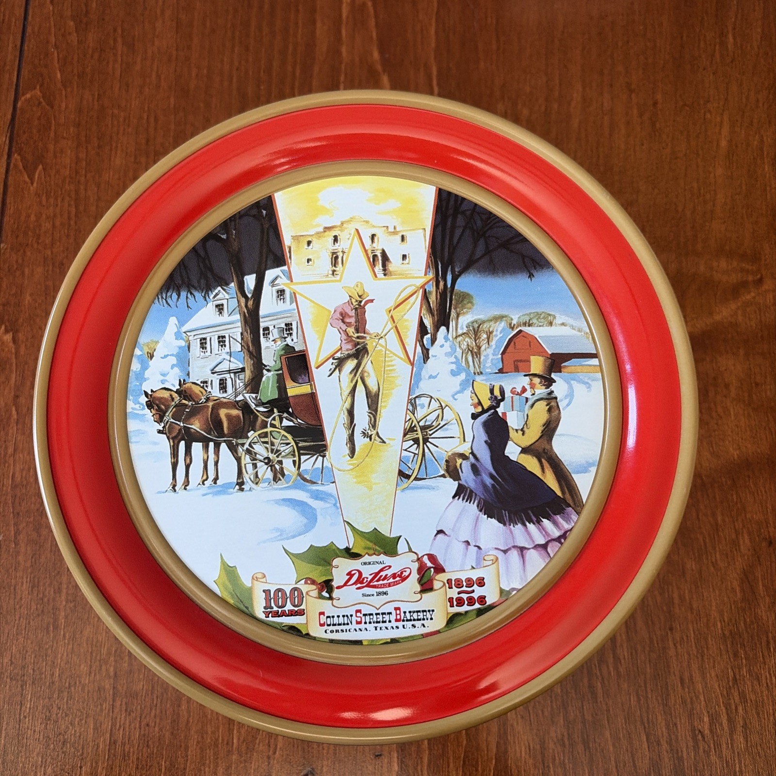 VINTAGE AVON 1981 PORCELAIN  American Heirloom Independence Day Bowl With Stand