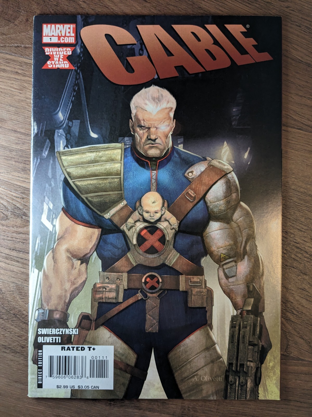 Cable #1 - Duane Swierczynski - Ariel Olivetti Cover - We Combine Shipping Cable #1 - Duane Swierczynski - Ariel Olivetti Cover - We Combine Shipping